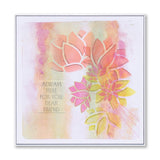 Tall Art Deco Sentiments A5 Stamp Set