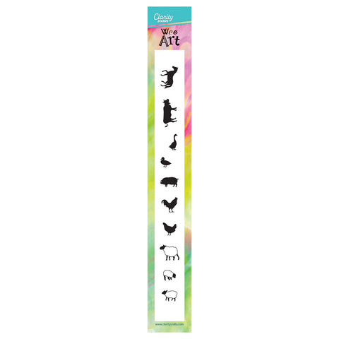 Wee Farm Animals Stamp & Mask Set