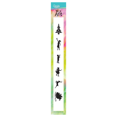 Wee Folk 8 Christmas Stamp Set