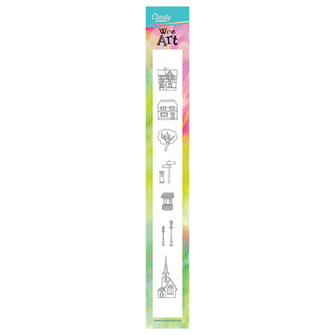 Wee Village Stamp & Mask Set