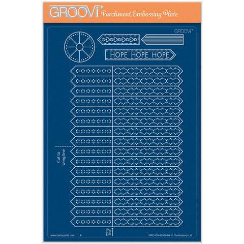 Hope Angel Tem-Plate A5 Groovi Plate