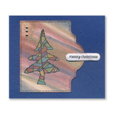 Wire Christmas Shapes A5 Square Stamp & Mask Set