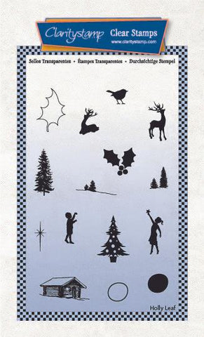 Winter Cabin Miniatures A6 Stamp Set
