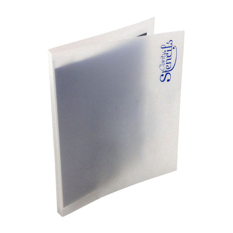 Clarity Large Stencil Folder (A4 / 9" x 11")