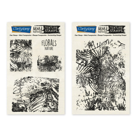 Florals - Nature - Mixed Impressions Unmounted Clear Stamp Set