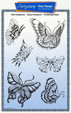 Cherry's Butterflies & Moths Unmounted Stamp & Masks - Set 2