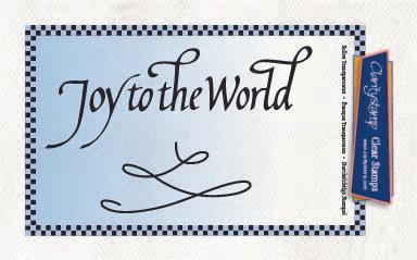 Joy to the World A7 Stamp Set