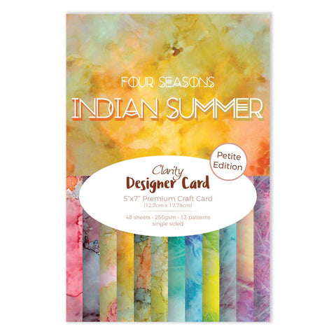 Clarity Designer Card Petite Edition: Indian Summer