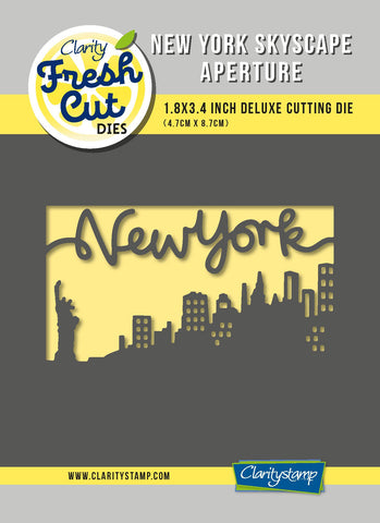 New York Skyscape Fresh Cut Die