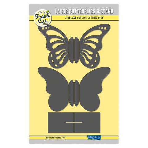 3D Large Butterfly & Stand Die Set