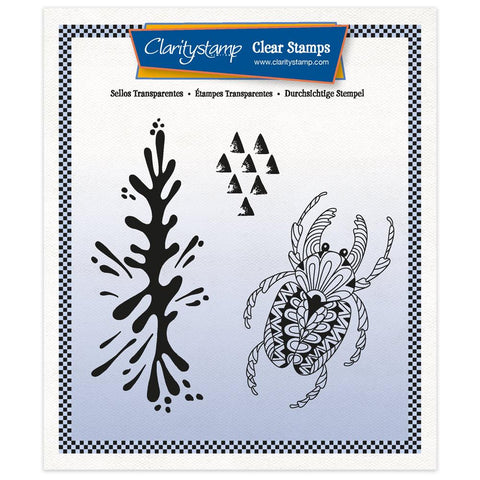 Cherry Green's Funky Beetle Stamp & Mask Set