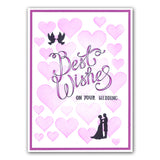Best Wishes Sentiments Unmounted Clear Stamp Set