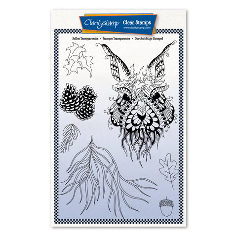 Cherry's Mythical Hare + MASK Unmounted Stamp Set