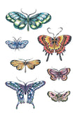 Cherry's Butterflies & Moths Unmounted Stamp & Masks - Set 1