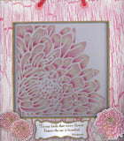 Chrysanthemum Stencil 7" x 7"