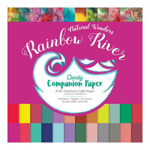 Rainbow River Companion Paper 8" x 8"