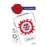 KISS by Clarity - Coronation Celebration A6 Stamp & Postcard Set