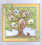 Family Tree 7" x 7" Stencil