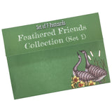 Feathered Friends Colouring Postcards Set 1