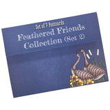 Feathered Friends Colouring Postcards Set 2