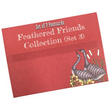 Feathered Friends Colouring Postcards Set 3