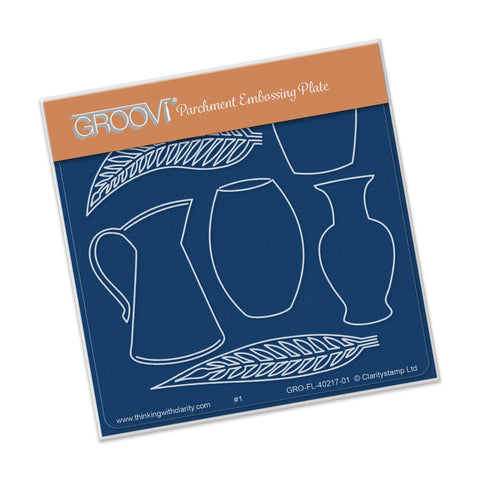 Vases A6 Square Groovi Baby Plate