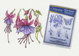 Jayne Nestorenko Floral Collection - Fuchsias Unmounted A5 Stamp Set