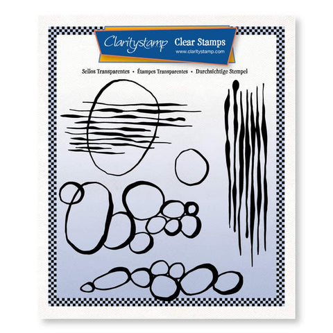 Leonie's Altered Circles <br/> A5 Square Stamp Set