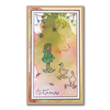 Linda Williams' Bijou Children Through the Seasons - Autumn A7 Stamp Set