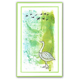 Geese + MASK Unmounted Clear Stamp Set