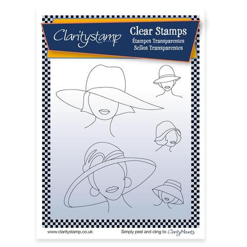 Hats 1 + MASK <br/>Unmounted Clear Stamp Set