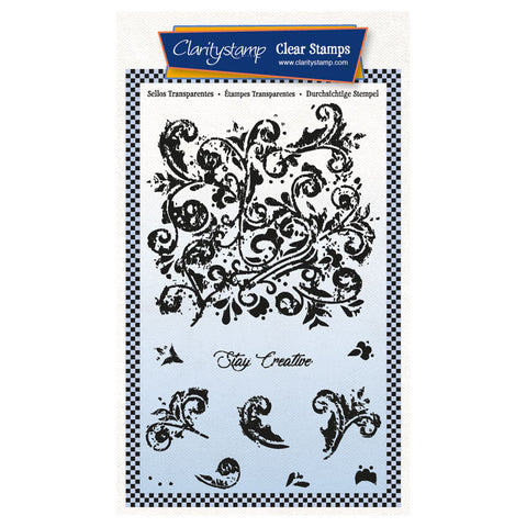 Stay Creative on the Wing A6 Stamp Set