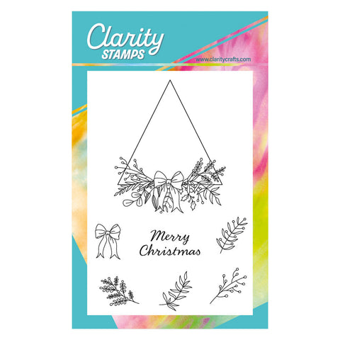 Floral Delights - Merry Christmas A6 Stamp Set