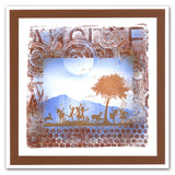 Meadow Dance & Deerscape A5 Square Stamp Set