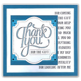 Thank You Sentiments Unmounted Clear Stamp Set