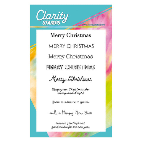 Occasion Sentiments - Merry Christmas A6 Stamp Set