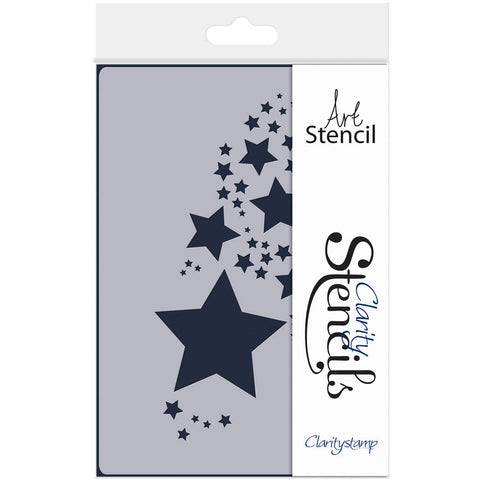 Starry Burst Stencil A5