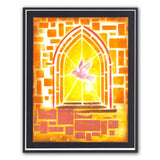 Christmas Windows 7" x 7" Stencil Collection