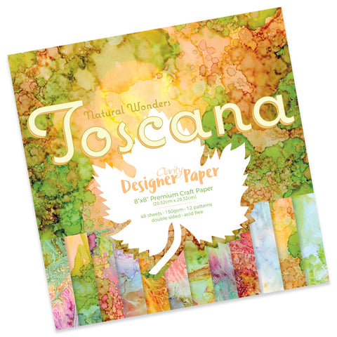 Toscana <br/> 8" x 8" Designer Paper Pack