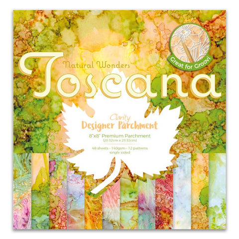 Toscana <br/> 8" x 8" Designer Parchment Pack