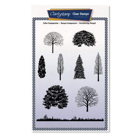Winter Trees Stamp Set