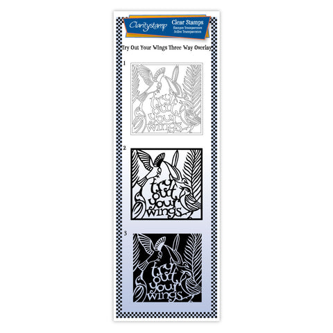 Try Out Your Wings <br/> Three-way Overlay Unmounted Stamp Set