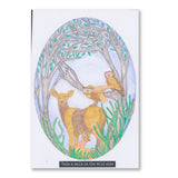 Woodland Creatures A4 Colouring Art Pack