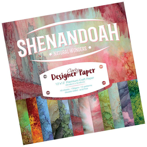 Shenandoah Designer Paper Pack 12" x 12"