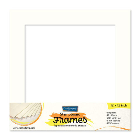 Clarity Stampboard Frames 12" x 12"