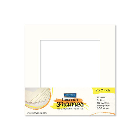 Clarity Stampboard Frames 9" x 9"