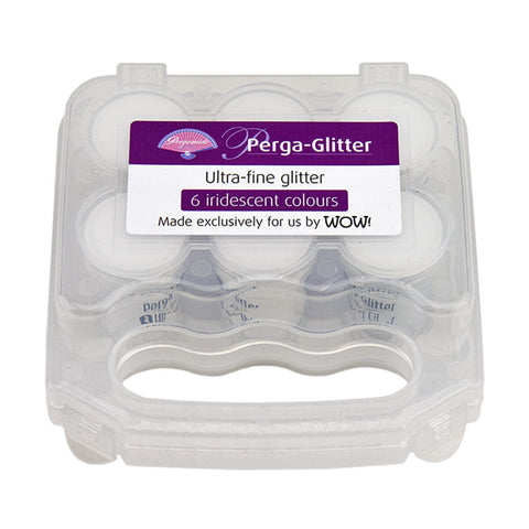 Perga-Glitter Ultra-Fine Glitter (6 Pots)