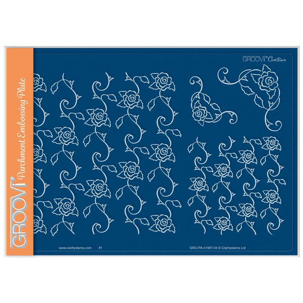 Clarity Stamps Groovi-Platte A5 Quadratisch – 148x148 Mm, Für Linda Williams Romany Caravan Zubehör