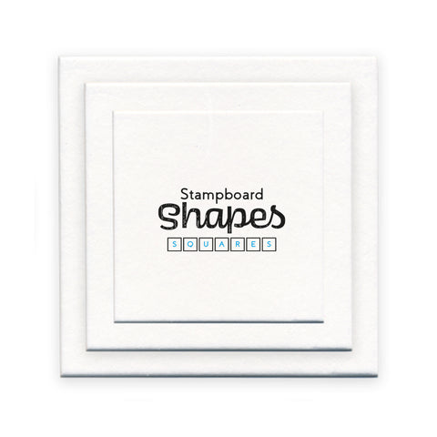 Clarity Stampboard Shapes - Square